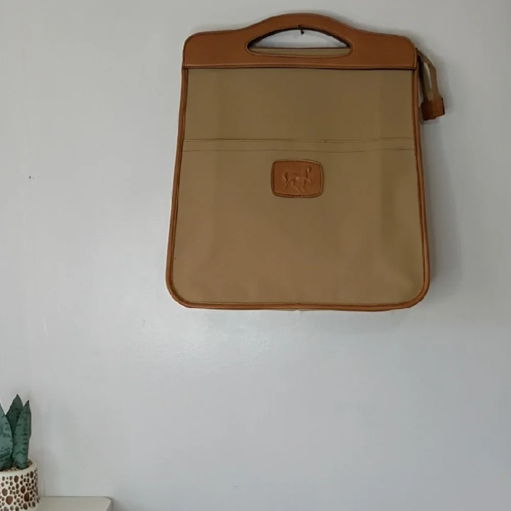 Vintage Tote Made in France Tote Bag Large Minimal Flaws - Picture 2 of 15